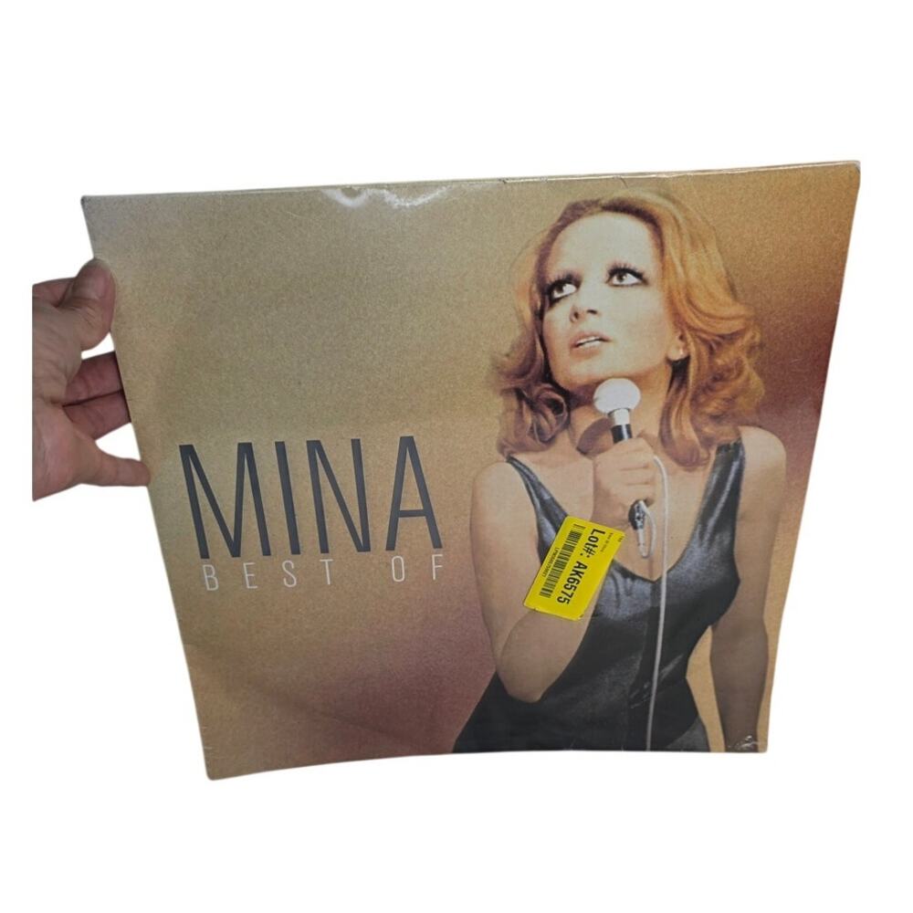 Mina Best Of Vinyl LP 2016 ZYX Music Italian Pop Sealed Record